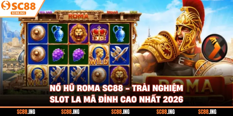 Nổ Hũ Roma SC88 - Trải Nghiệm Slot La Mã Đỉnh Cao Nhất 2026